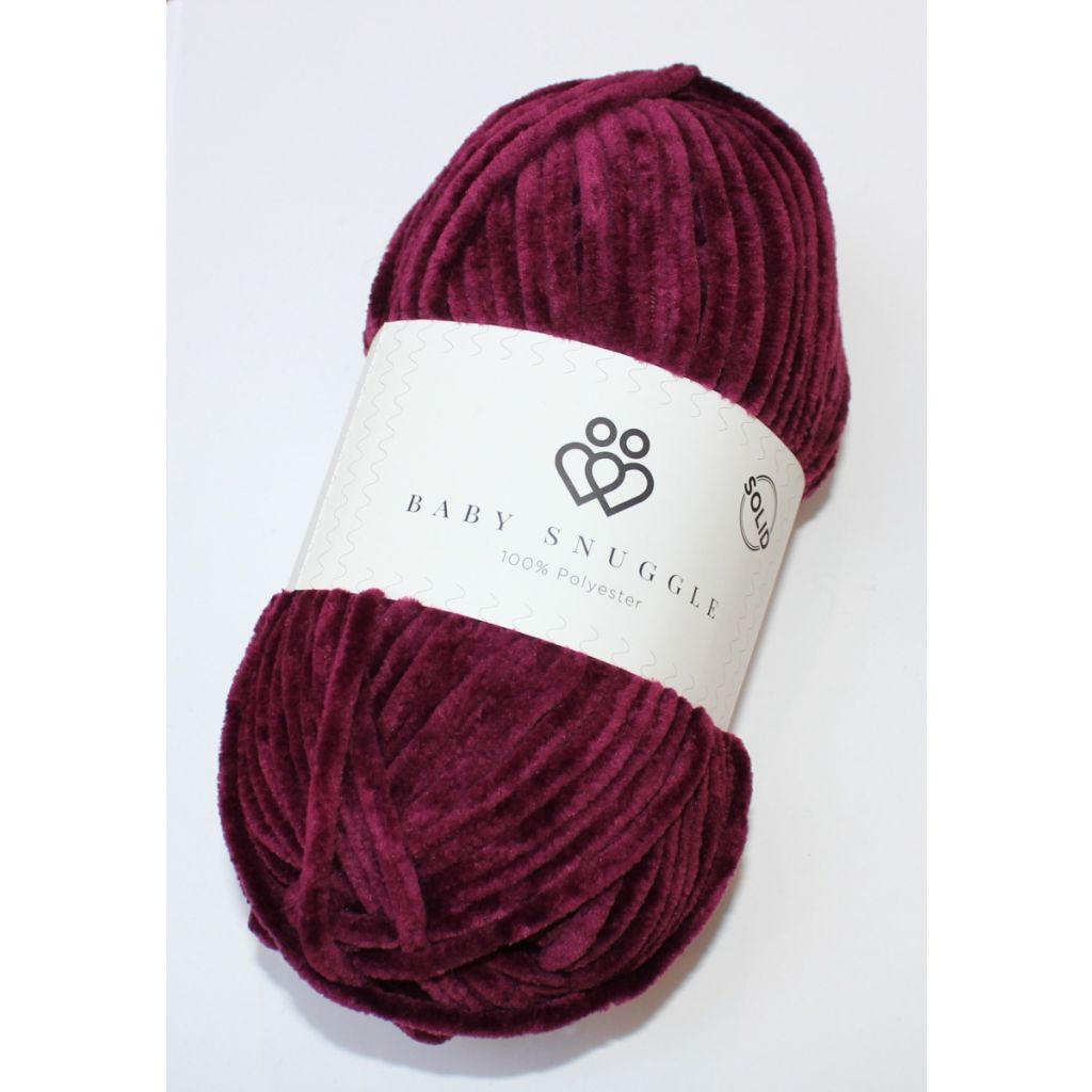 Baby Snuggle Solid - Borgeaux farve 27 - 100g