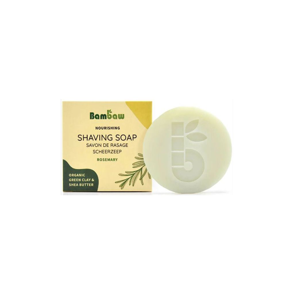Bambaw shaving soap rosemary 80g