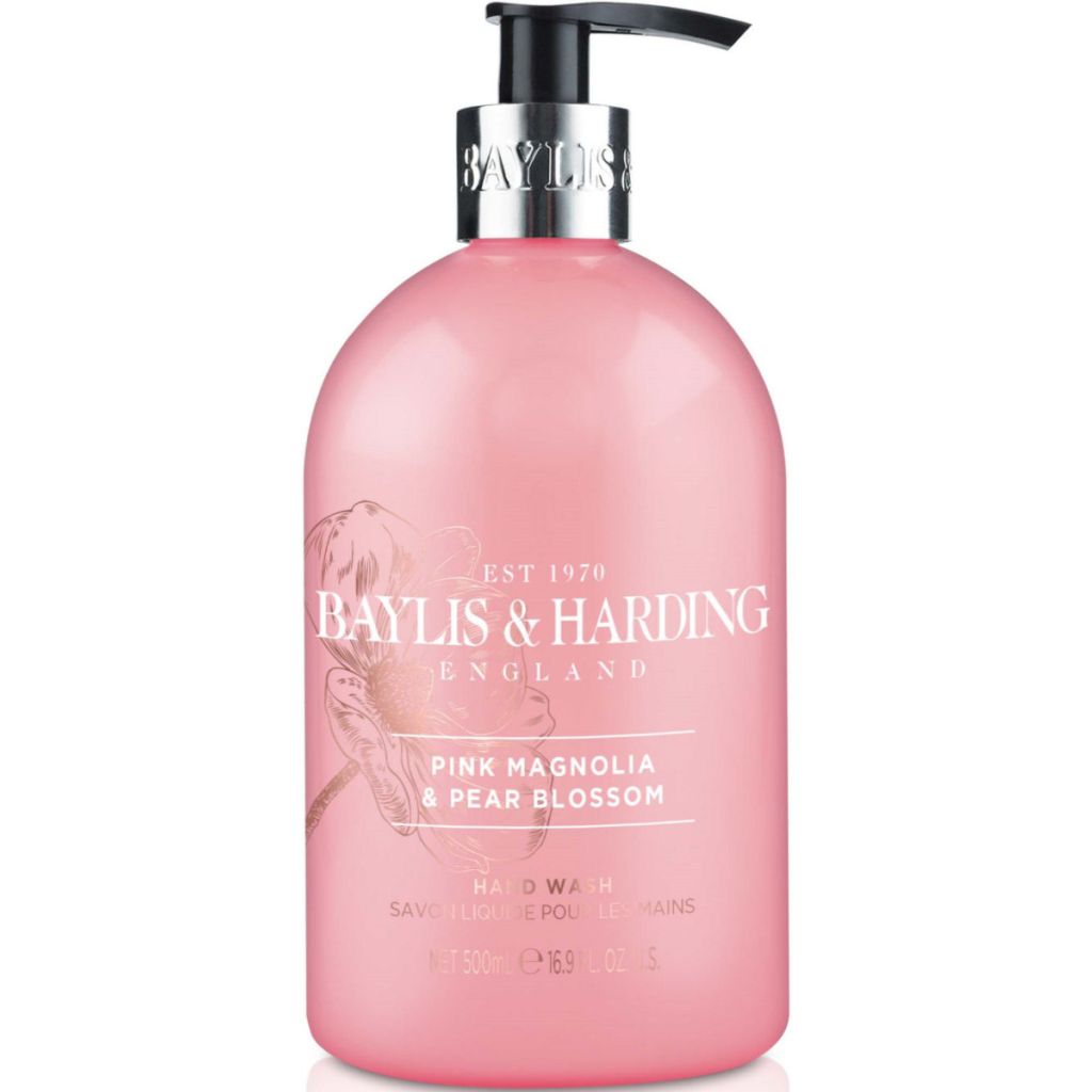 Baylis & harding england pink magnolia & pear blossom hand wash 500ml