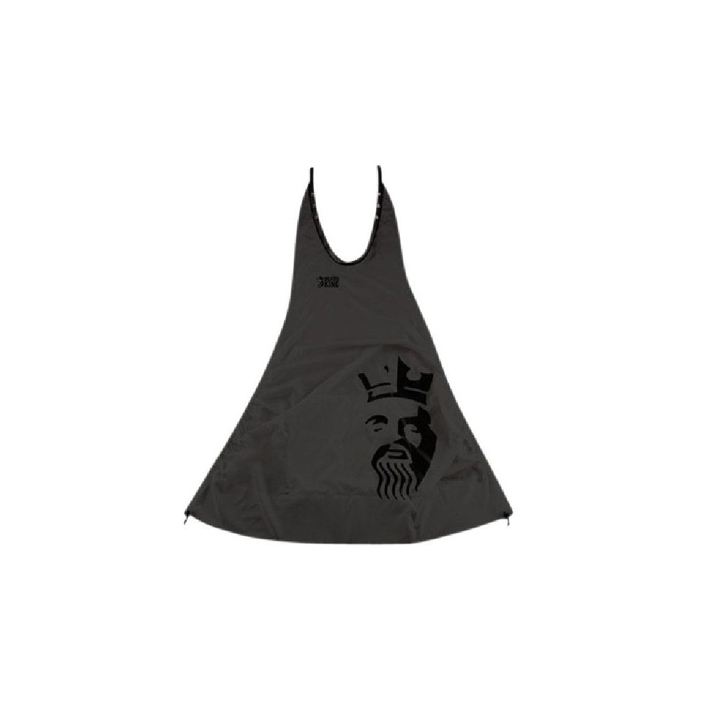 Beard king beard bib hair clippings catcher black