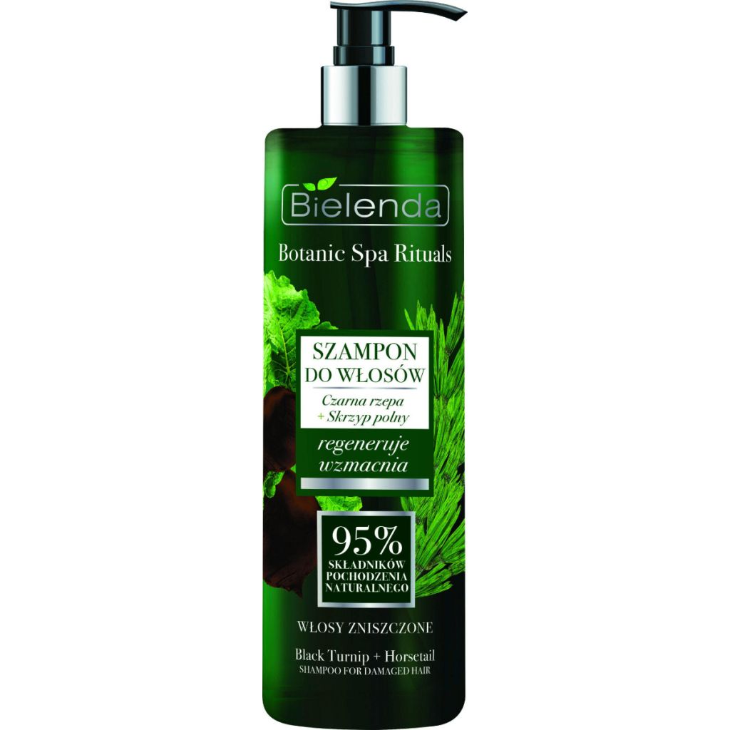 Bielenda botanic spa rituals botanic shampoo for damaged hair 400ml