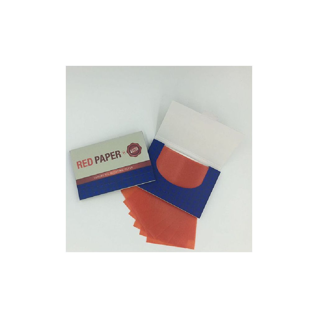 Blackhead killer red paper luxury oil blotting paper