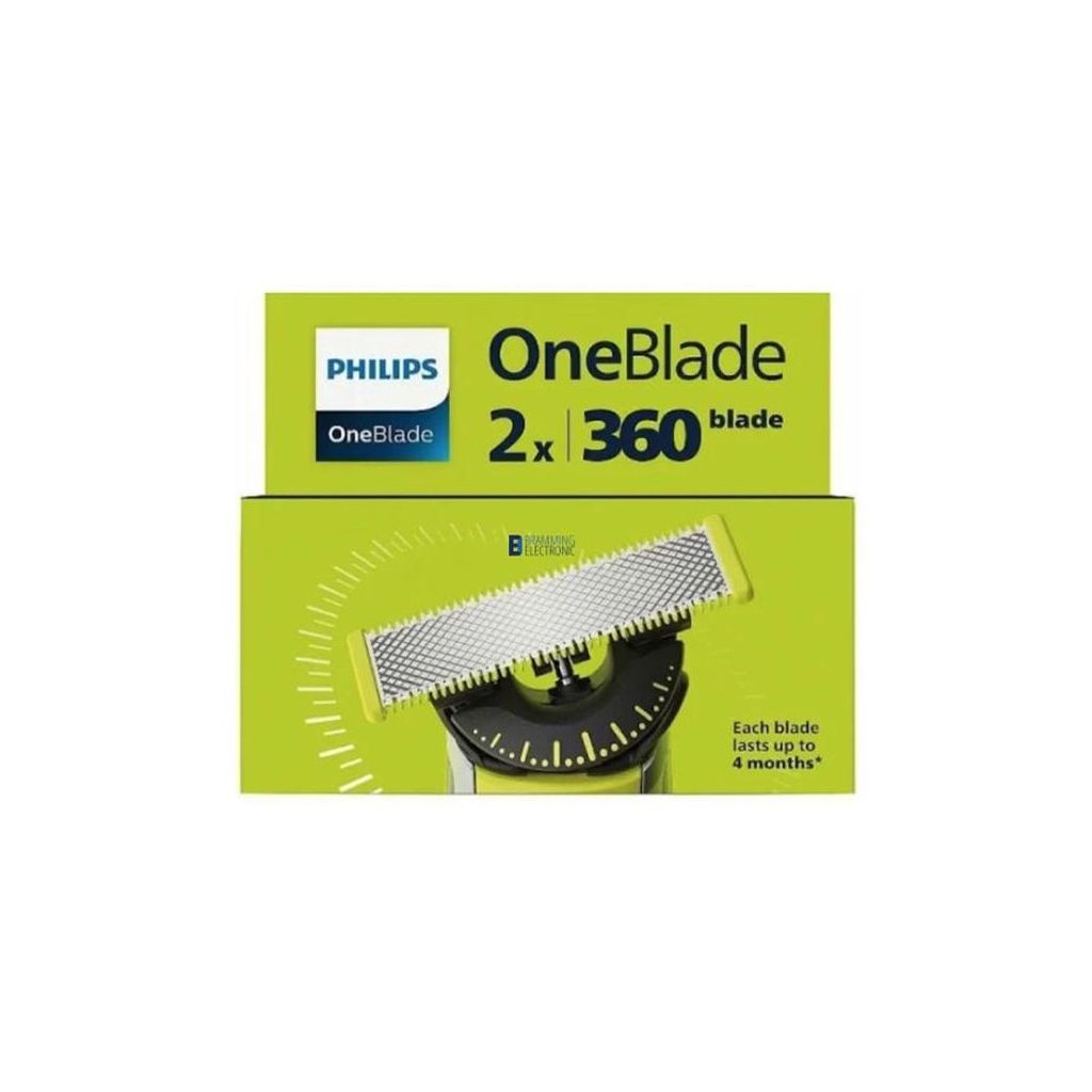 Philips oneblade 360 blade 2 stk