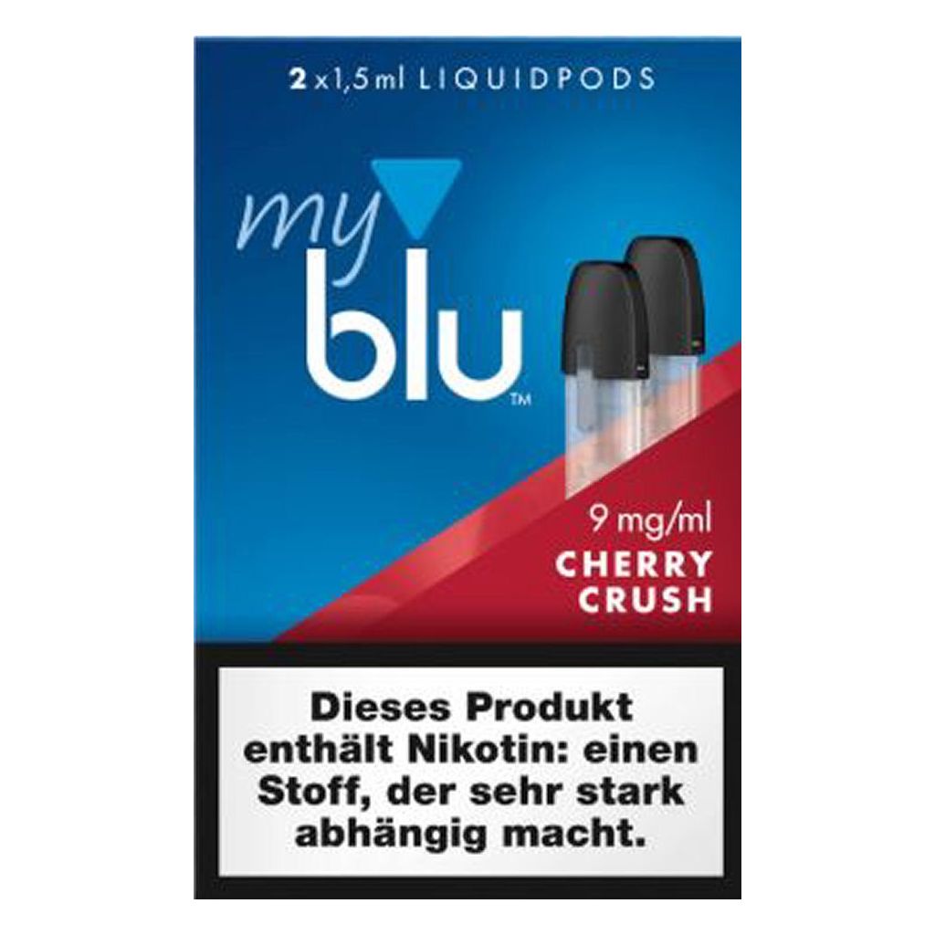 My blu liquid pods 9mg cherry crush 2x1,5ml