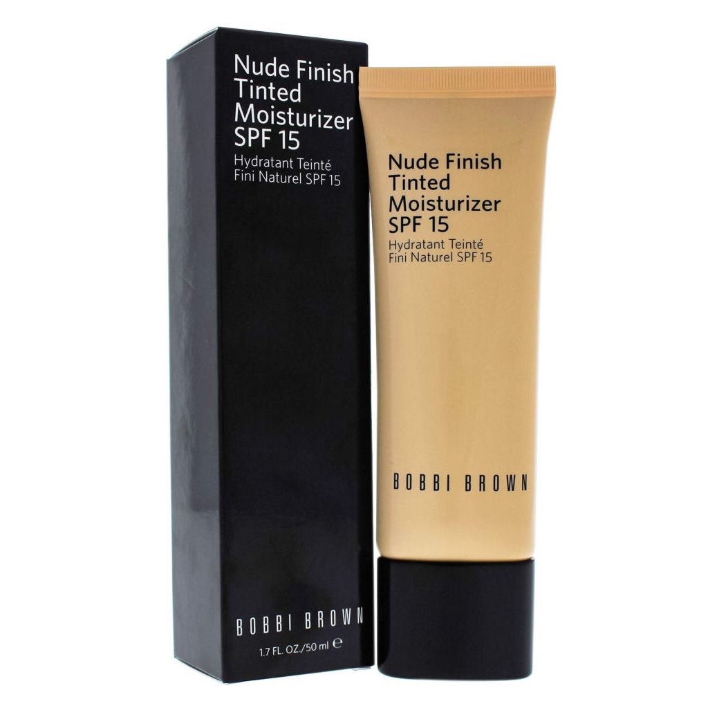 Bobbi brown nude finish tinted moisturizer SPF15 dark tint 50ml