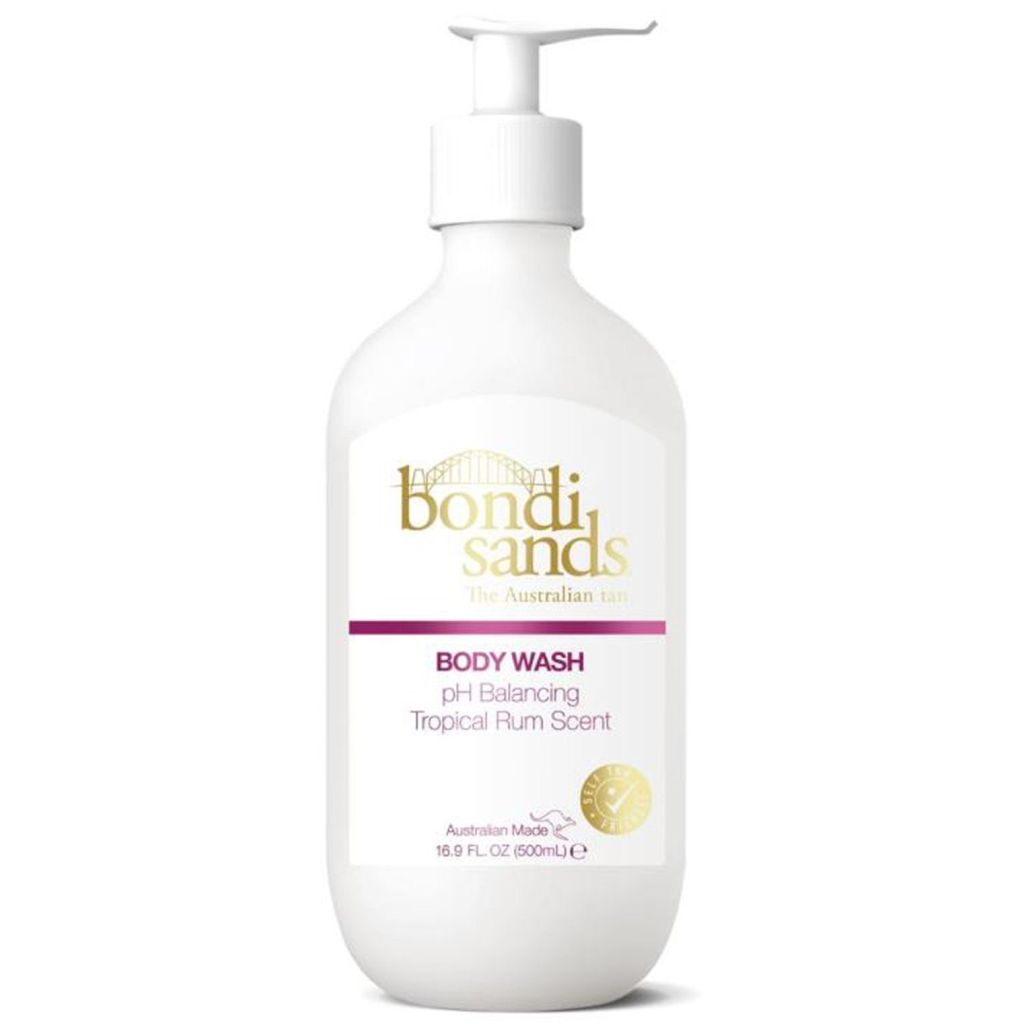 Bondi sands the australian tan body wash pH balancing tropical rum scent 500ml