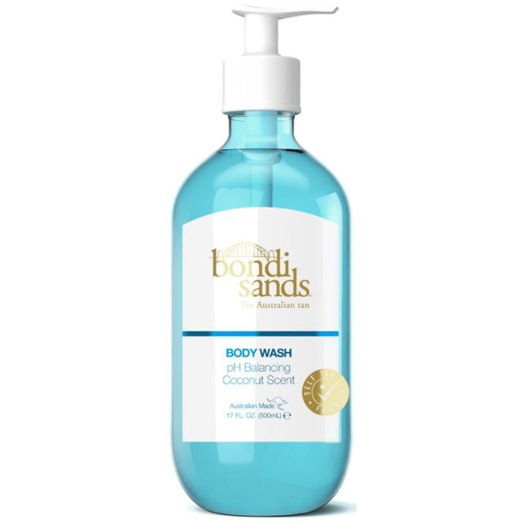 Bondi sands the australian tan body wash pH balancing coconut scent 500ml