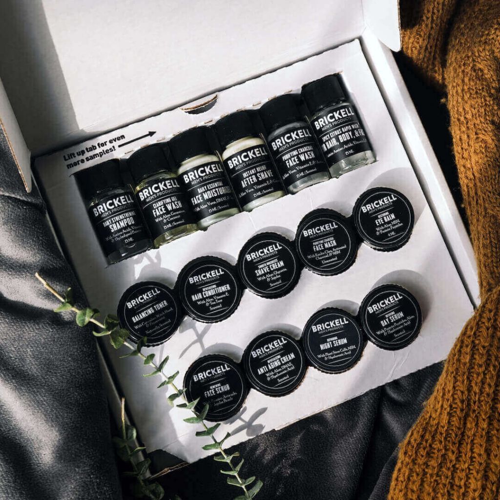 Brickell men's products starter kit - 15 dele