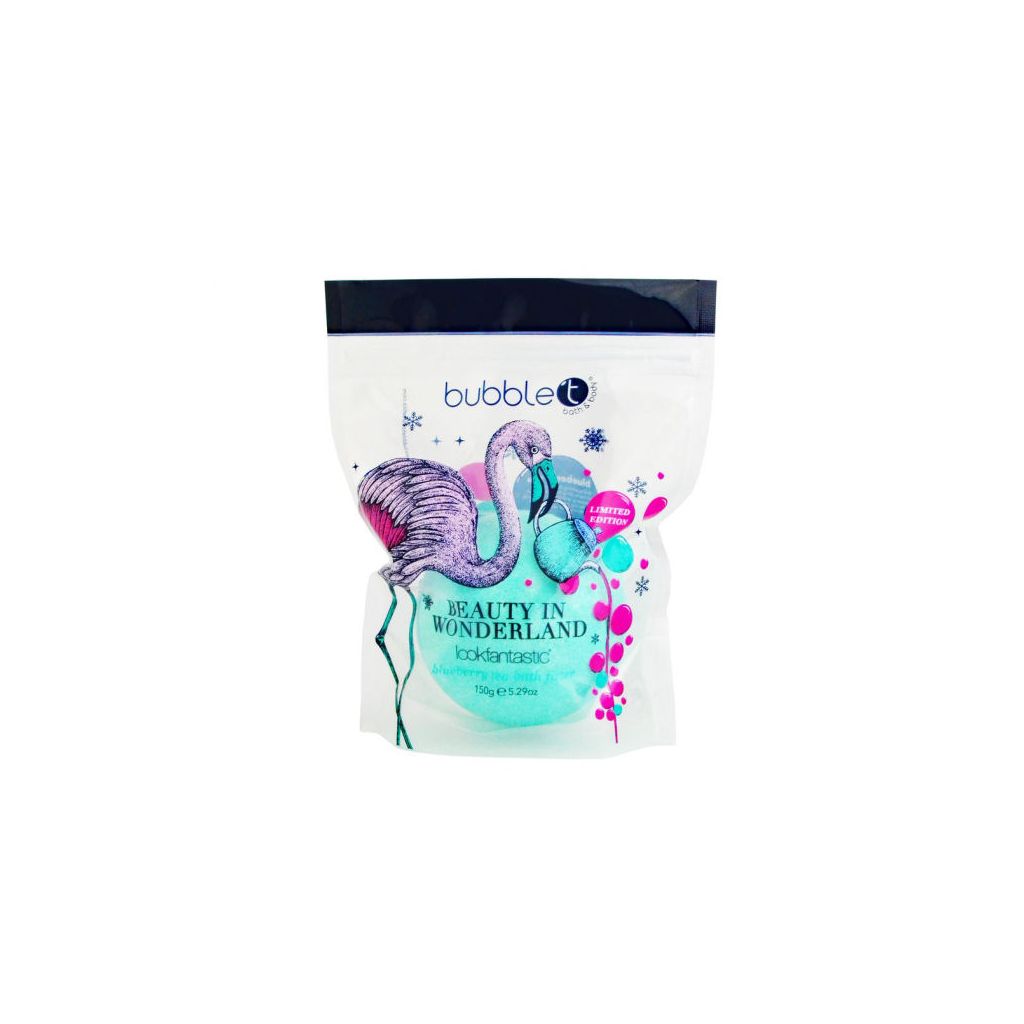 Bubble blueberry tea bath fizzer 150g