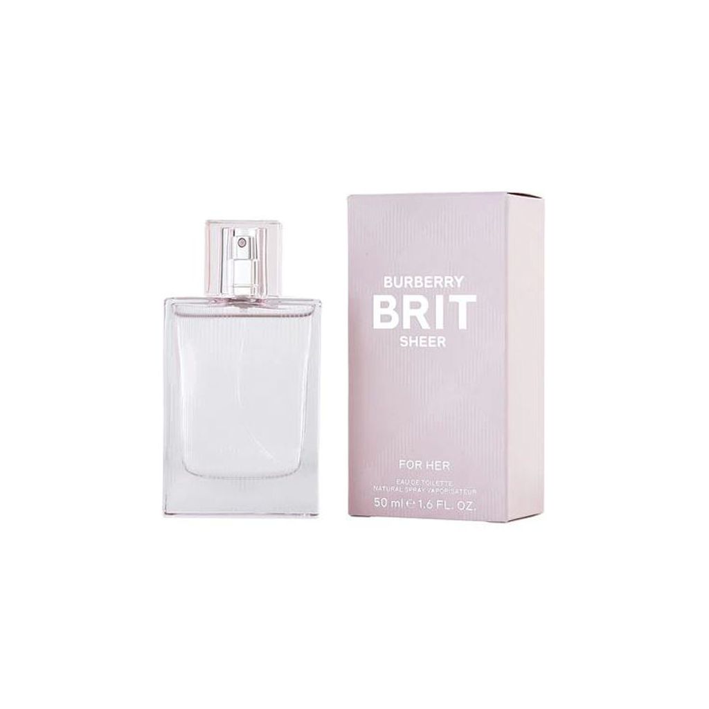 Burberry eau de toilette for her brit sheer 50ml