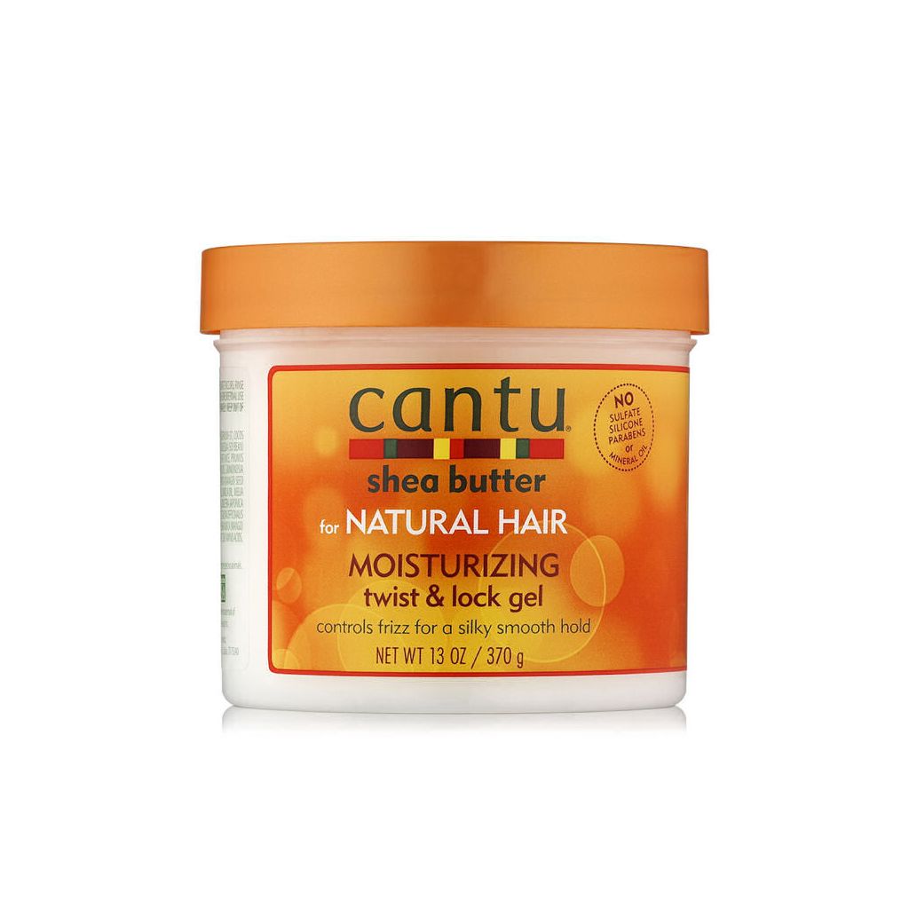 Cantu shea butter for natural hair moisturizing twist & lock gel 370g