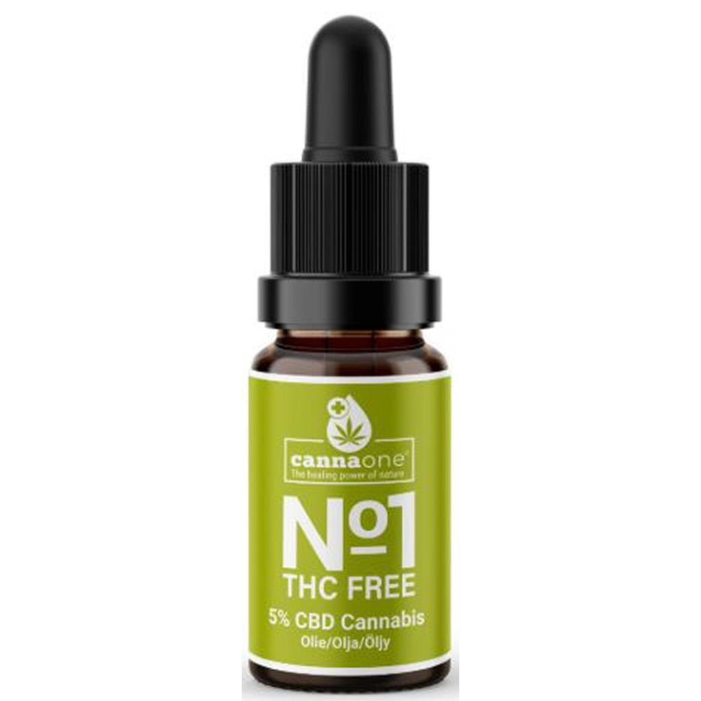 Cannaone the healing power of nature CBD oil 5% THC 0 10ml