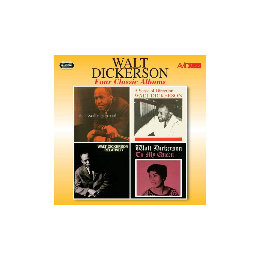 Cd walt dickerson - four classic albums (2 cd'er)