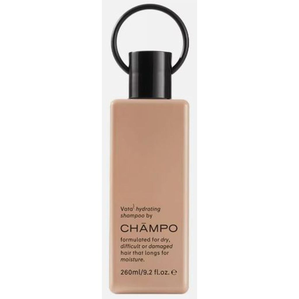 Champo vata hydrating shampoo for dry difficult or damaged hair that longs for moisture 260ml
