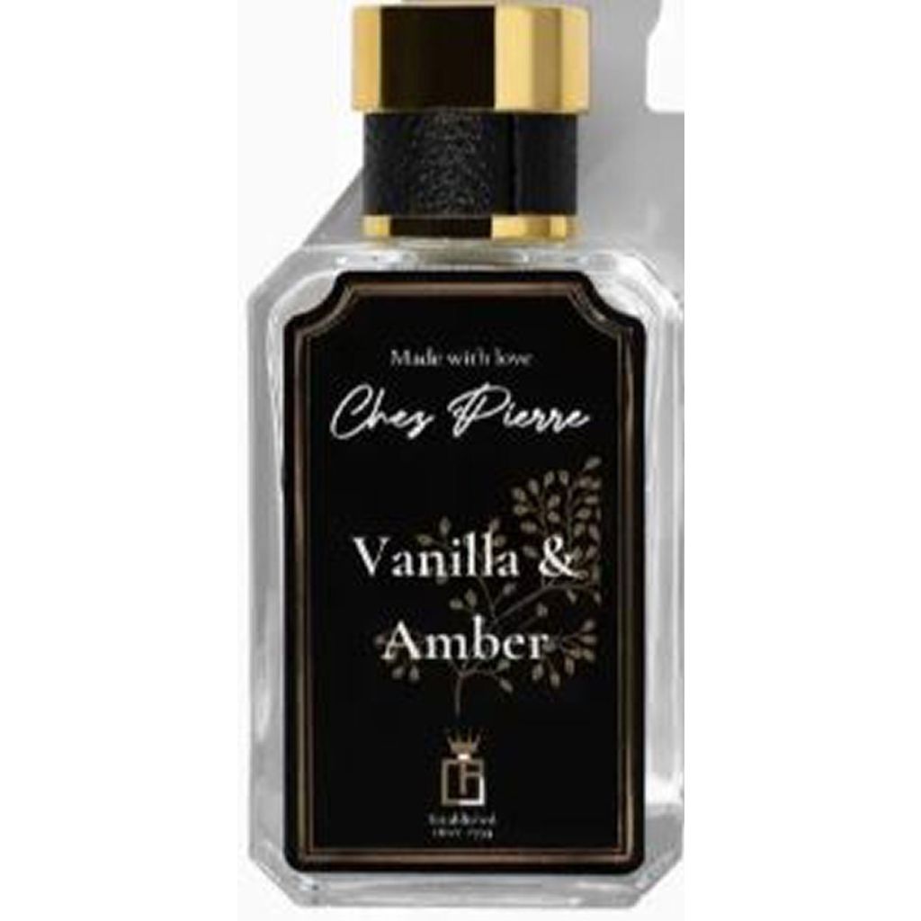 Chey pierre handcrafted fragrances vanilla & amber 50ml