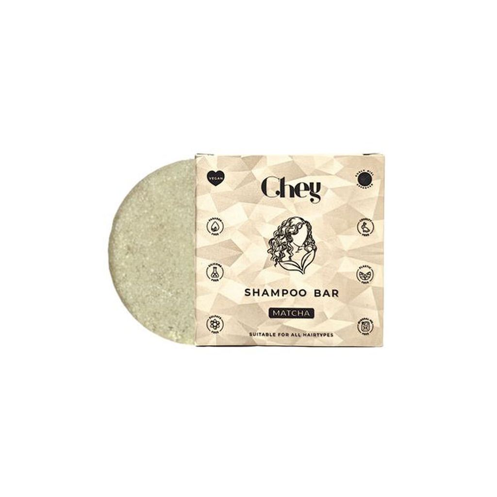 Chey shampoo bar matcha suitable for all hair types 60g