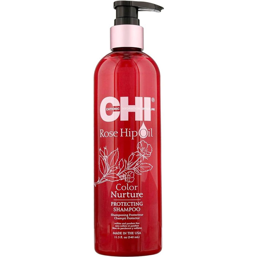 CHI rose hip oil color nurture protecting shampoo 340ml (dato)
