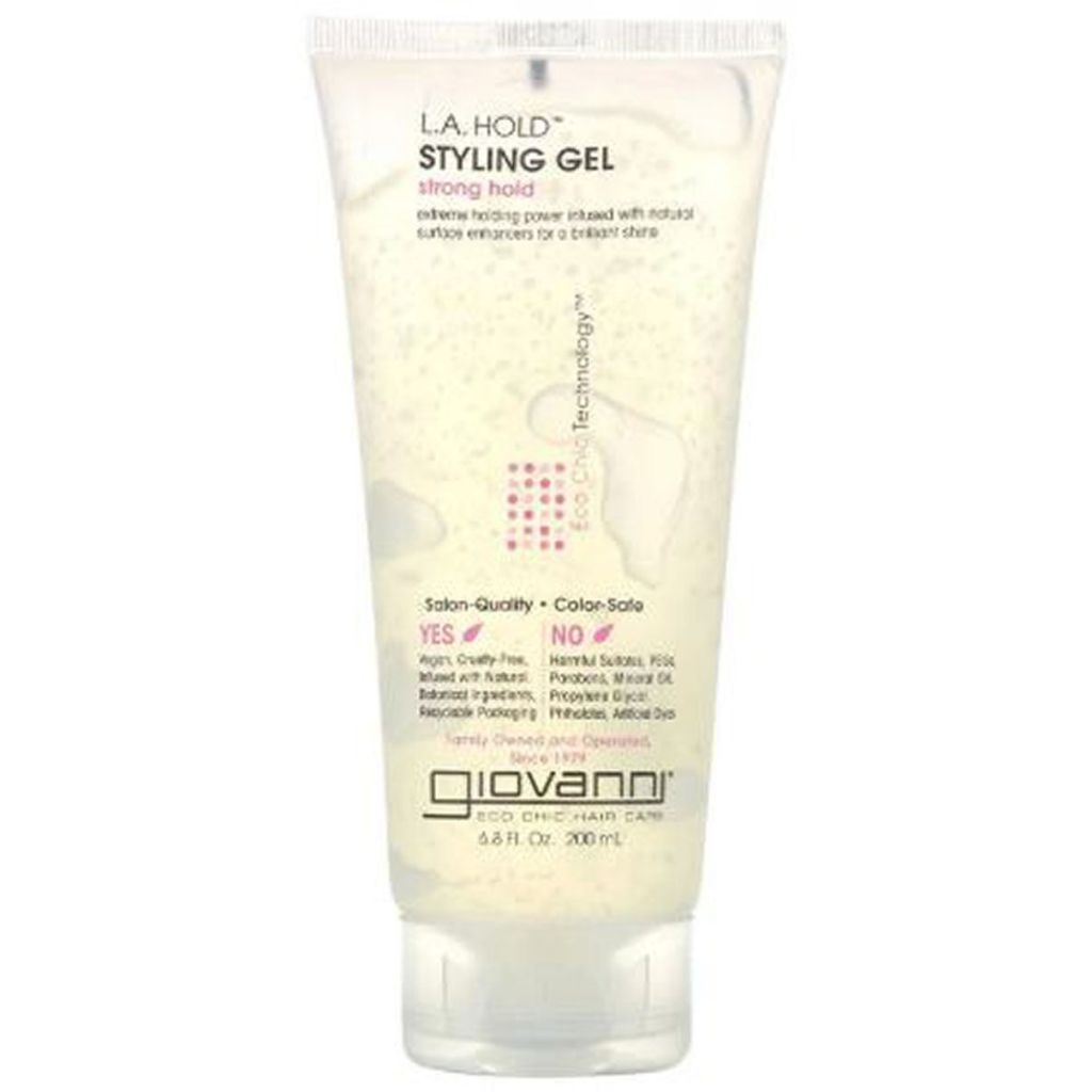 Giovanni eco chic hair care L.A. hold styling gel strong hold 201ml