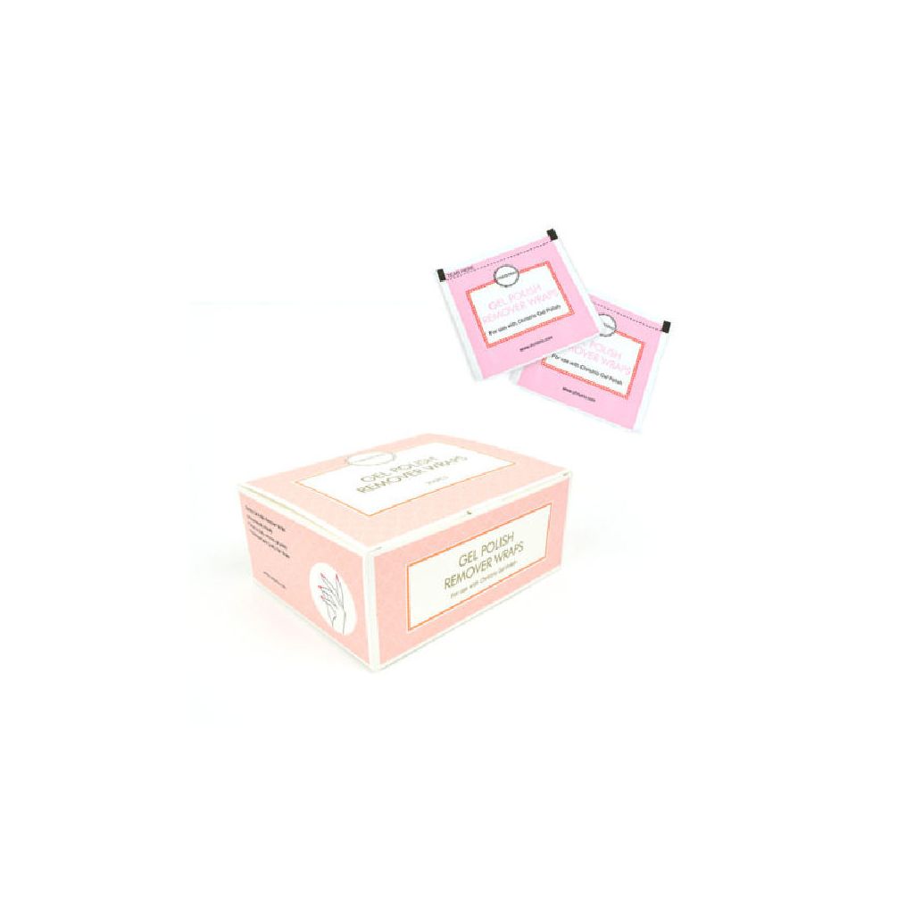 Christrio gel polish remover wraps 200 stk.