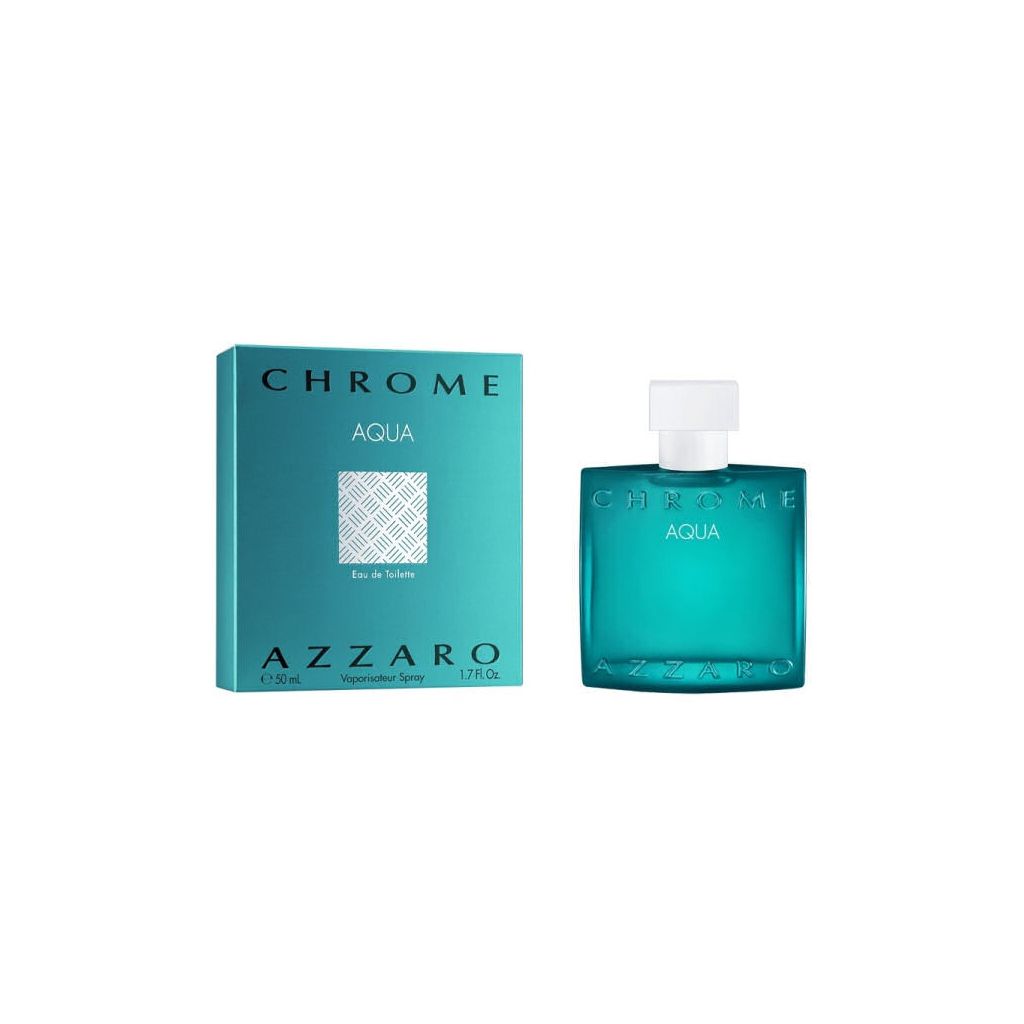 Chrome azzaro eau de toilette aqua 50ml