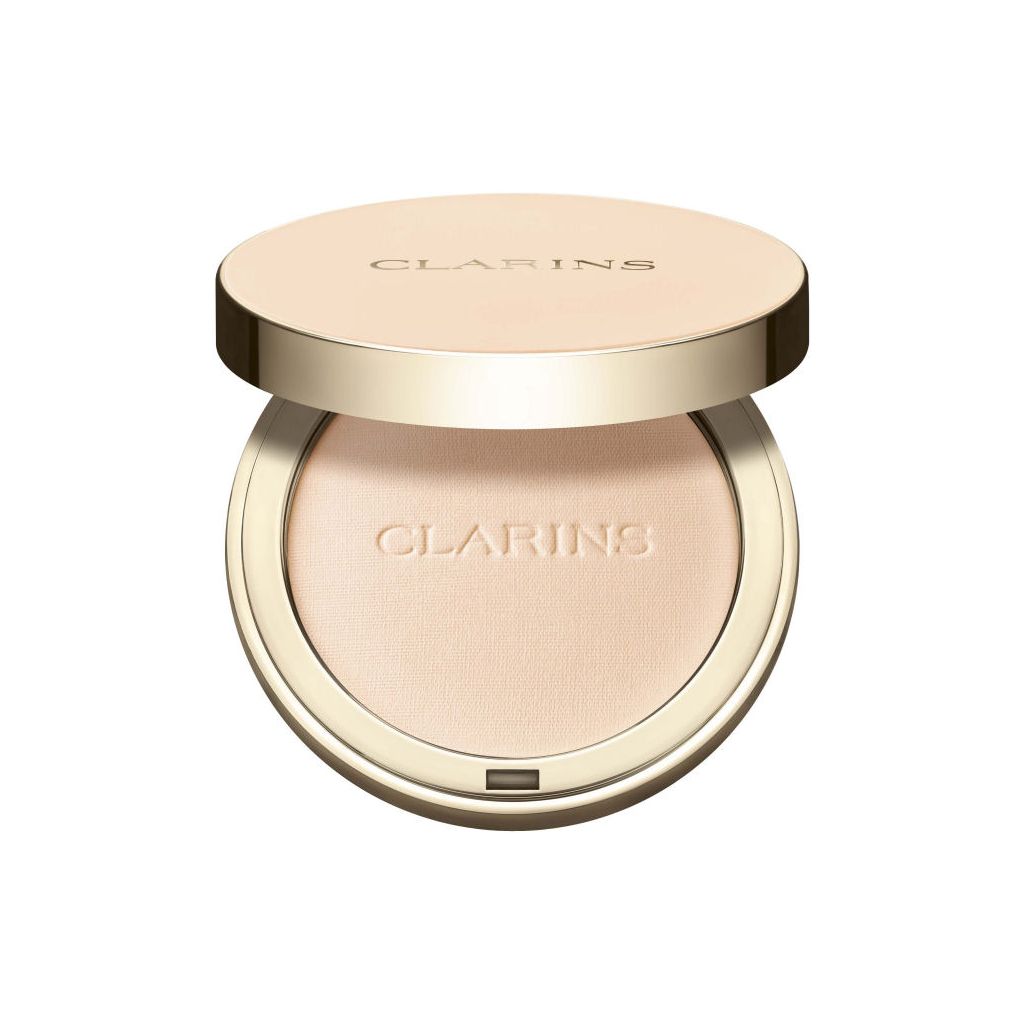 Clarins paris ever matte compact powder 01 very light 10g (æske ikke pæn)