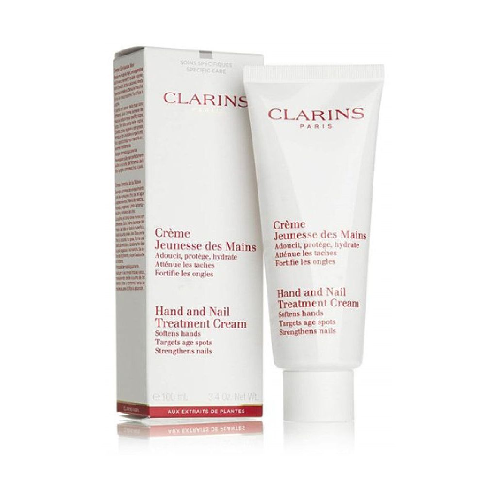 Clarins paris hand and nail treatment cream 100ml