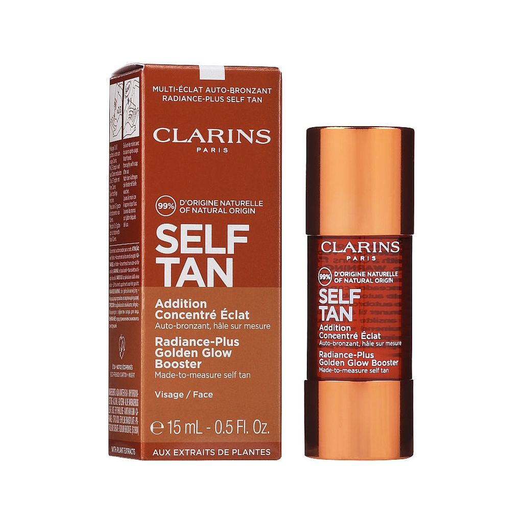 Clarins paris self tan radiance-plus golden glow booster 15ml