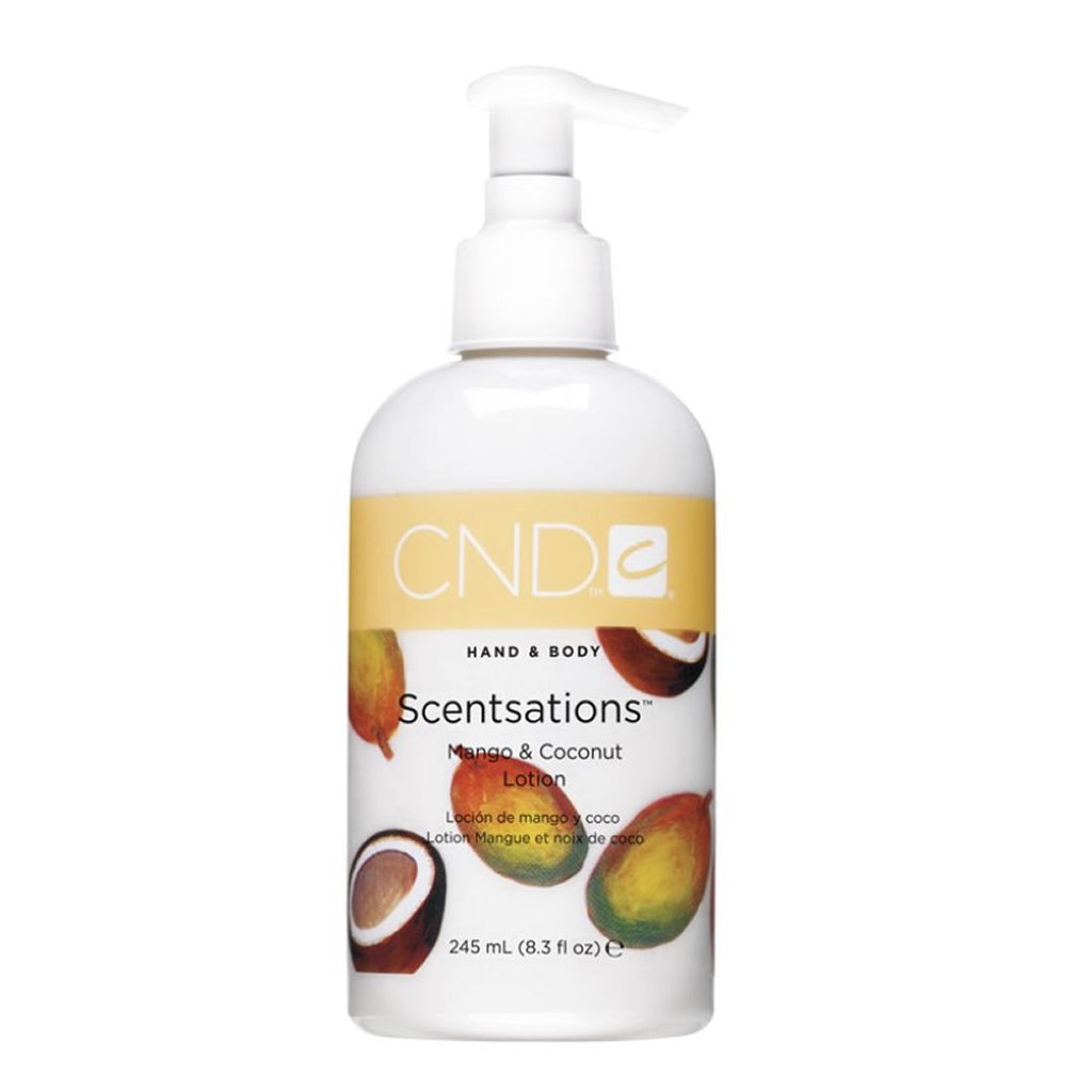 CND hand and body scentsations mango & coconut lotion 245ml