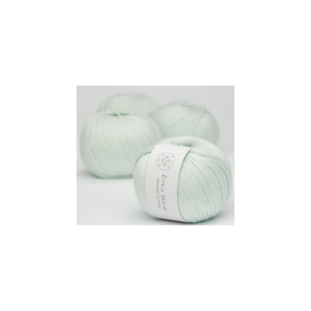 Krea Deluxe - Organic Cotton - Mint, color 31, 50 gram