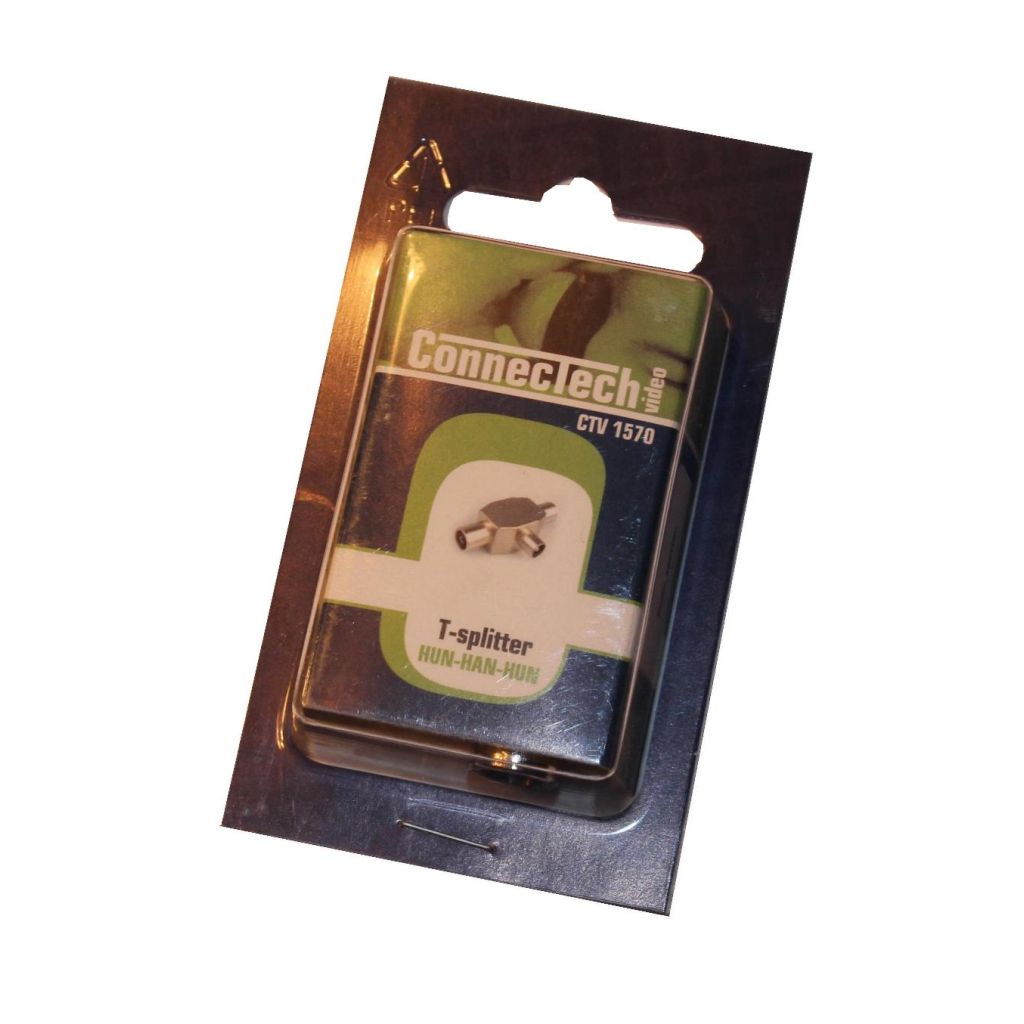 Connectech Antenne T-splitter hun-han-hun CTV 1570