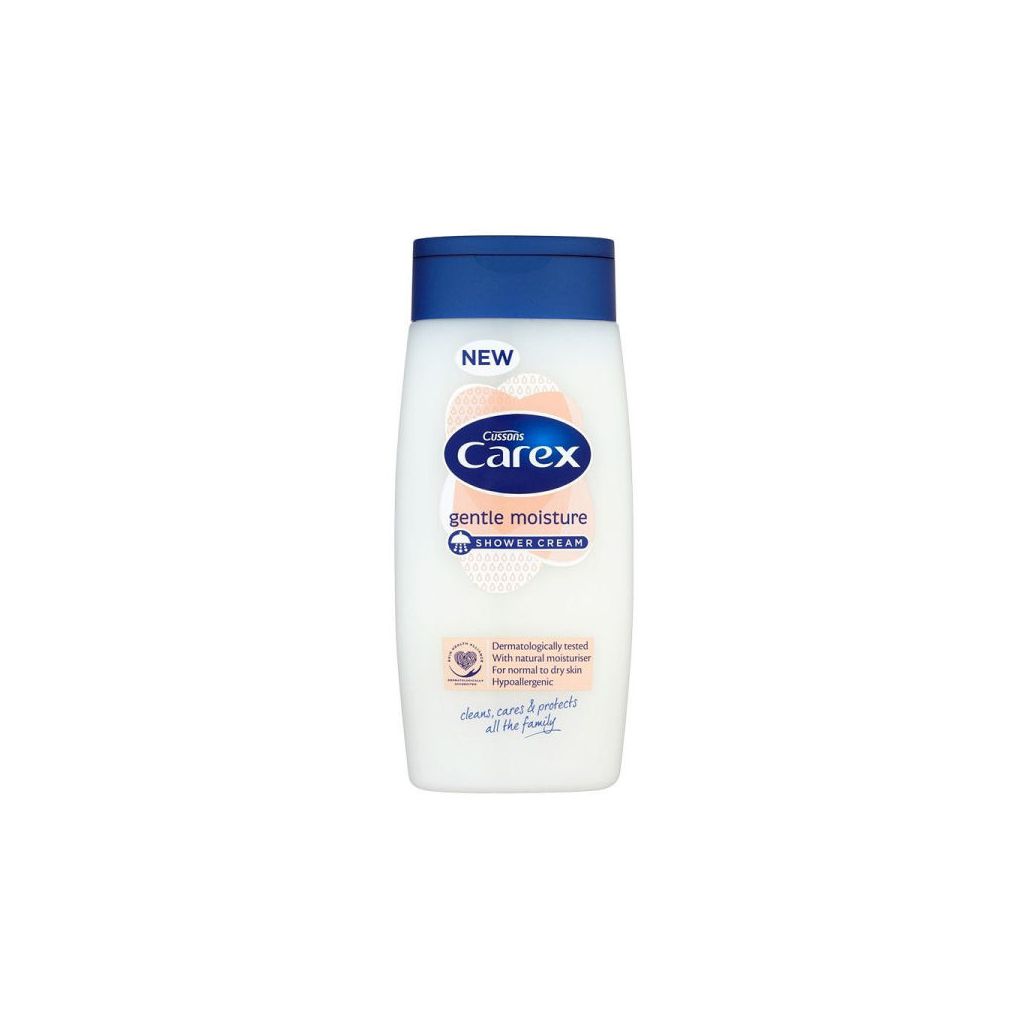 Cussons carex gentle moisture shower cream 250ml