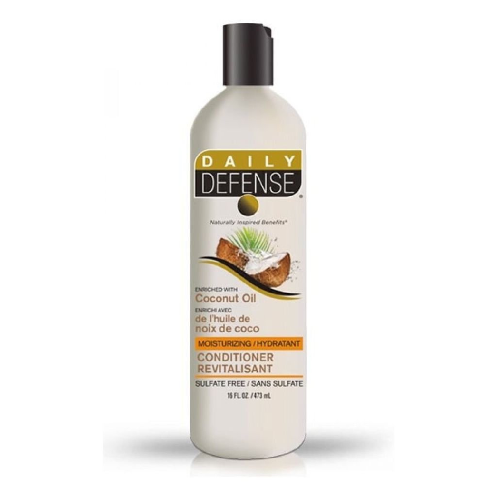 Daily defense conditioner revitalisant enriched with coconut oil 473ml