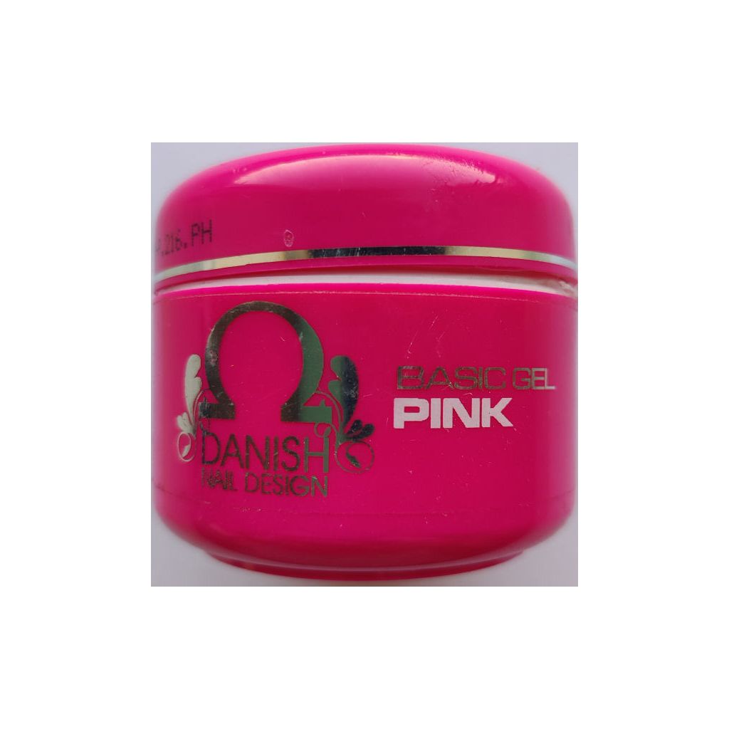 Danish nail design basic gel pink 30g
