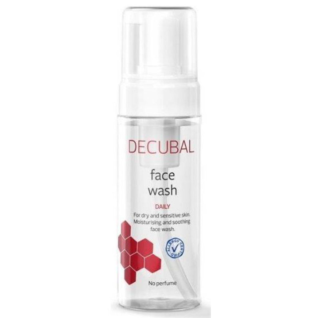 Decubal daily face wash for dry and sensitive skin no perfume 150ml