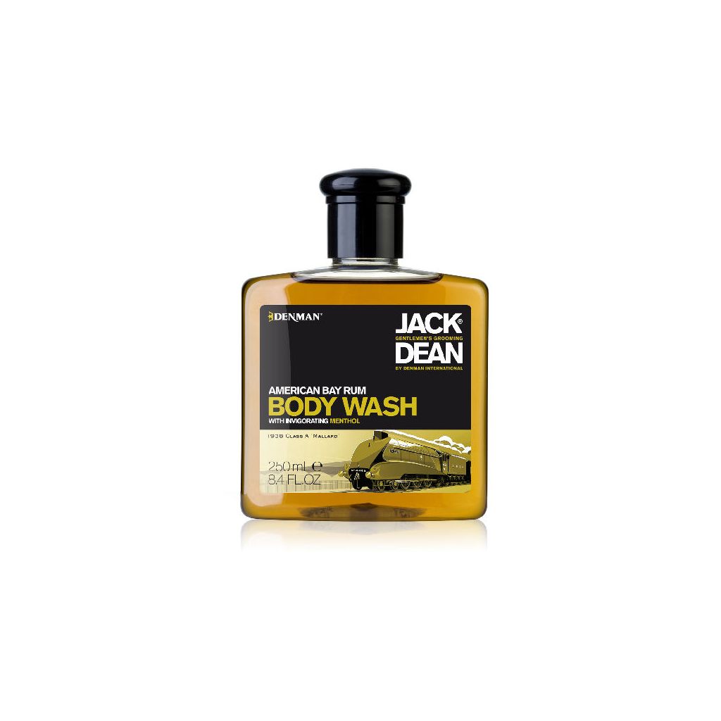 Denman jack dean gentlemen's grooming american bay rum body wash 250ml