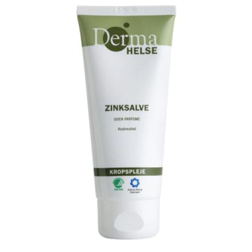 Derma helse kropspleje zinksalve uden parfume hudneutral 100ml
