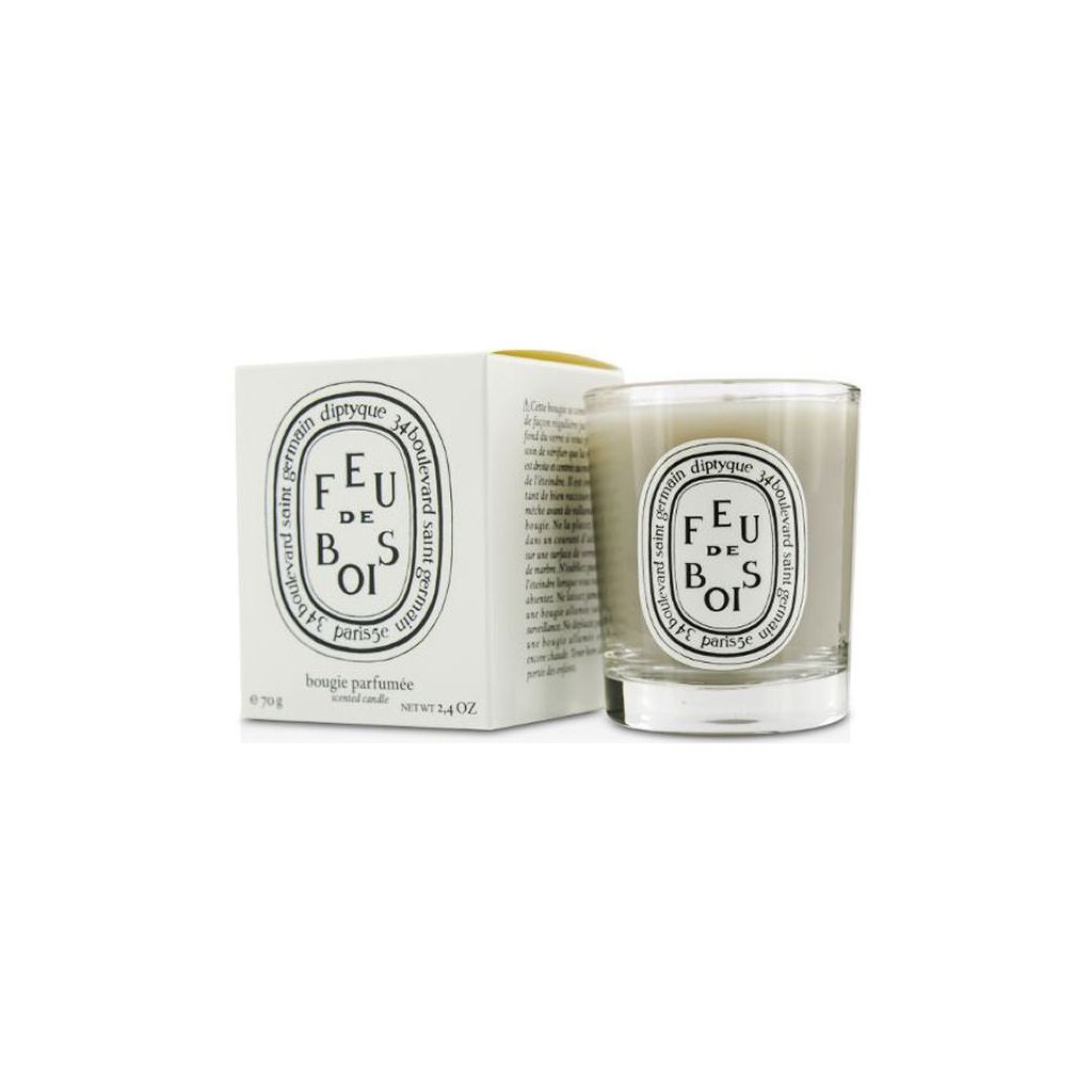 Diptyque paris 34 boulevard saint germain feu de bois scented candle bougie parfumée 70g