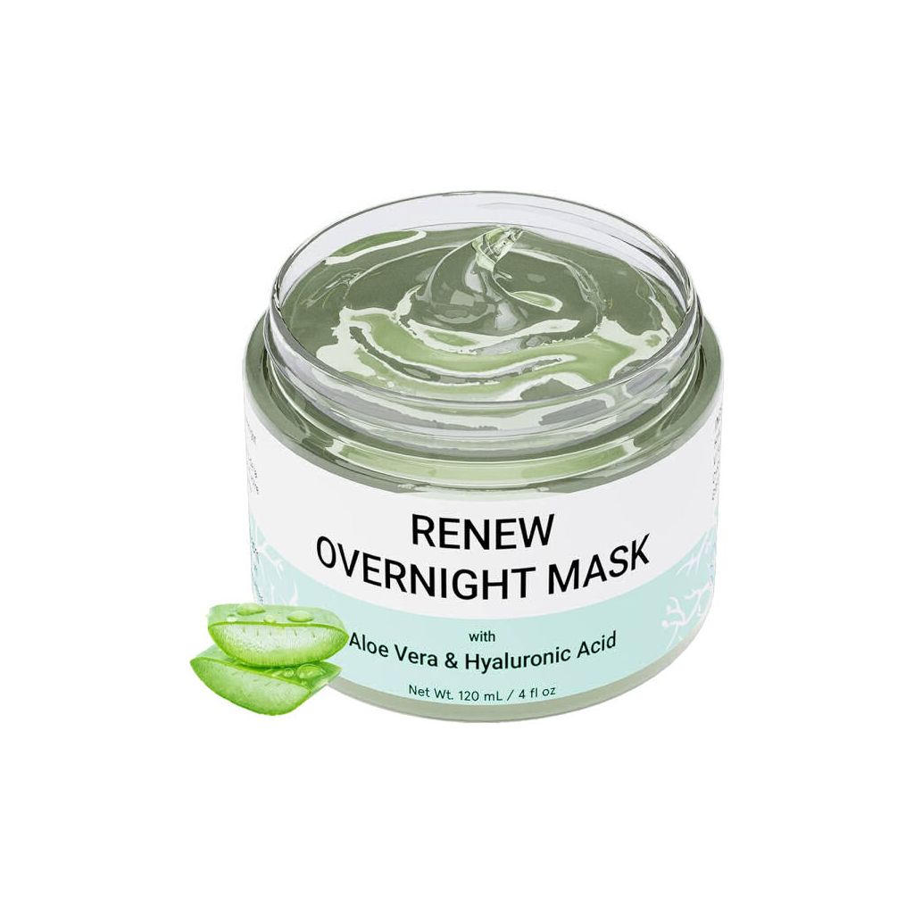 Doppeltree renew overnight mask with aloe vera & hyaluronic acid 120ml
