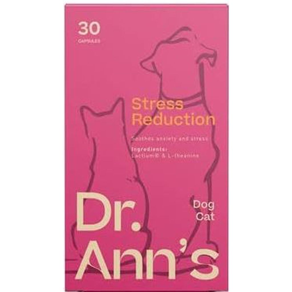 Dr. Ann's stress reduction helps to stay calm and relaxed dog & cat 30 capsules