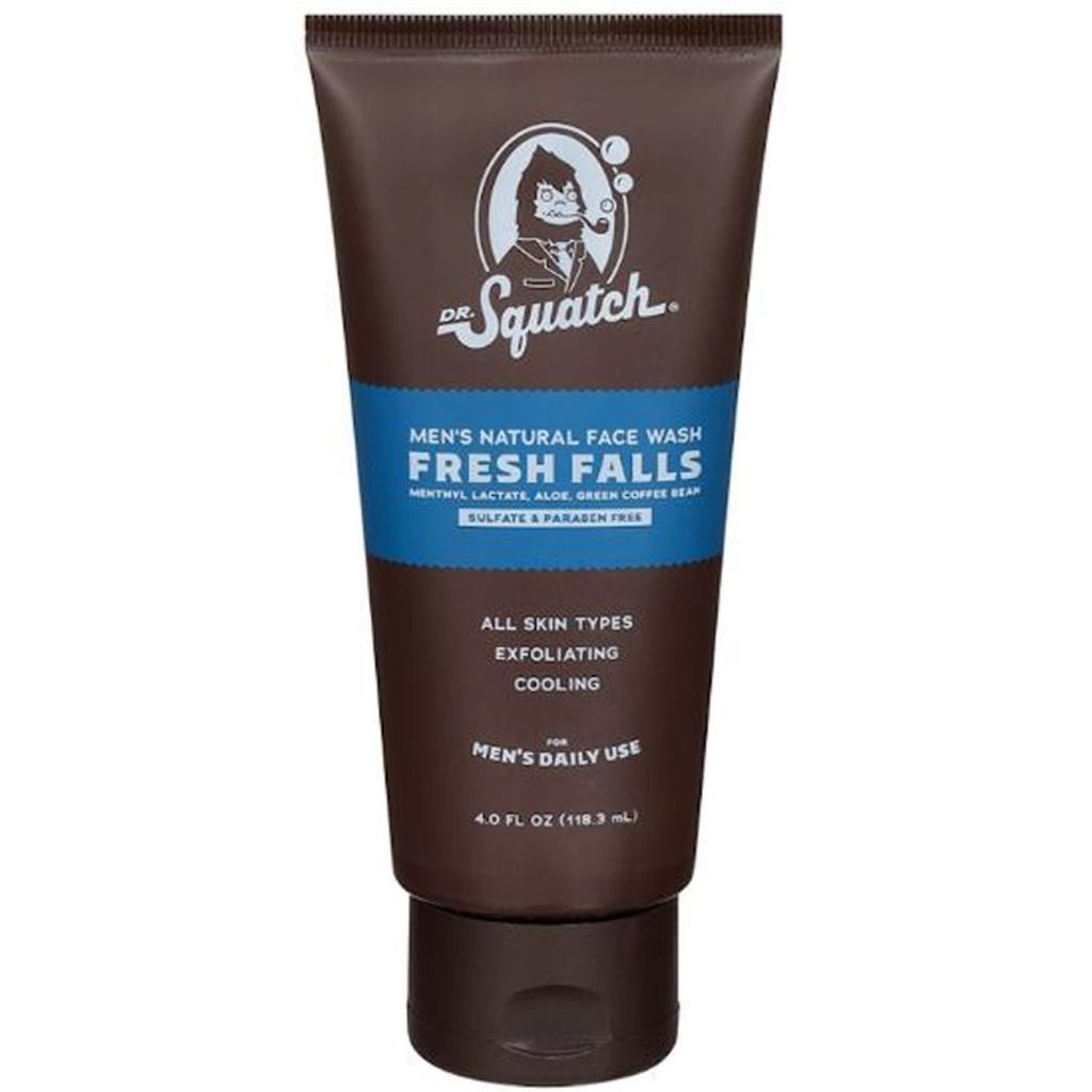 Dr. Squatch men's natural face wash fresh falls 118.3ml (dato)
