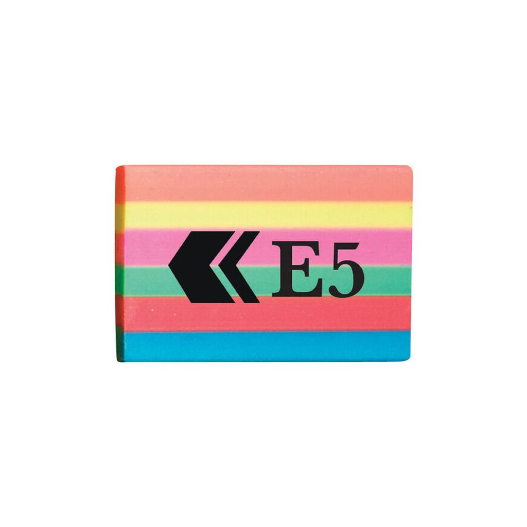 E5 rainbow eraser 640500 40 stk.
