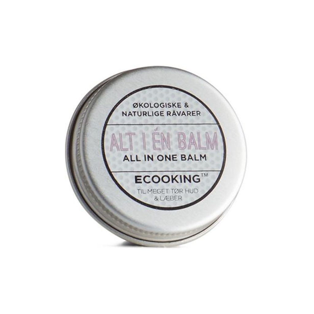 Ecooking alt i én balm with organic argan oil and olive oil 30ml