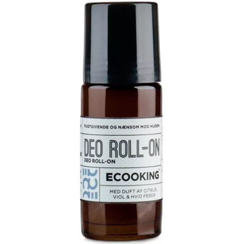 Ecooking deo roll-on with a scent of citrus violet & white pepper 50ml