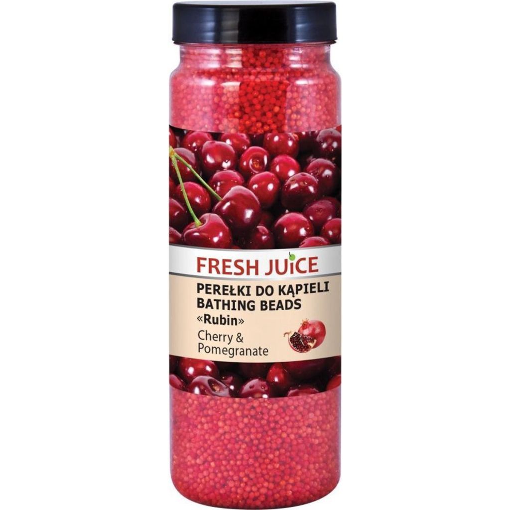 Elfa pharm fresh juice bathing beads rubin cherry & pomegranate 450g (dato)