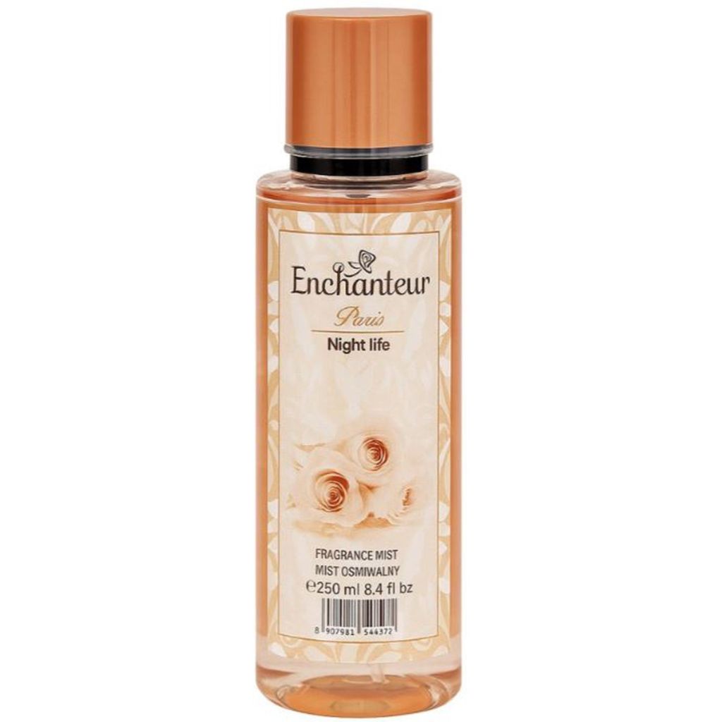 Enchanteur paris fragrance mist night life 250ml