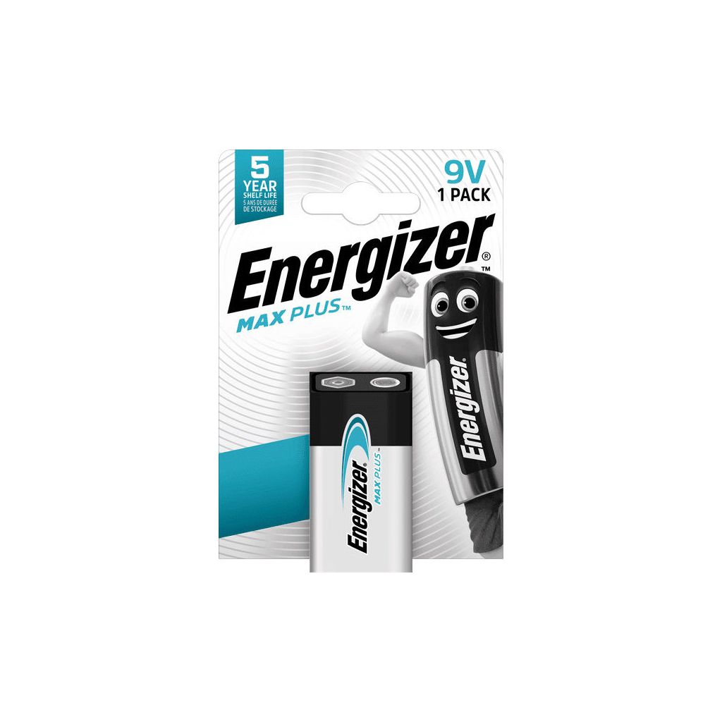 Energizer max plus batteri alkaline 9V