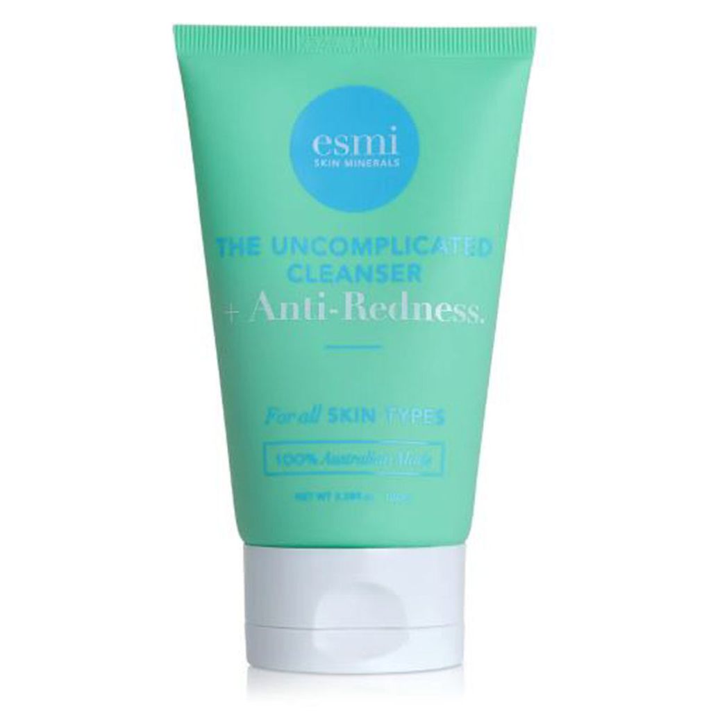 esmi skin minerals the uncomplicated cleanser + anti-redness for all skin types 100ml
