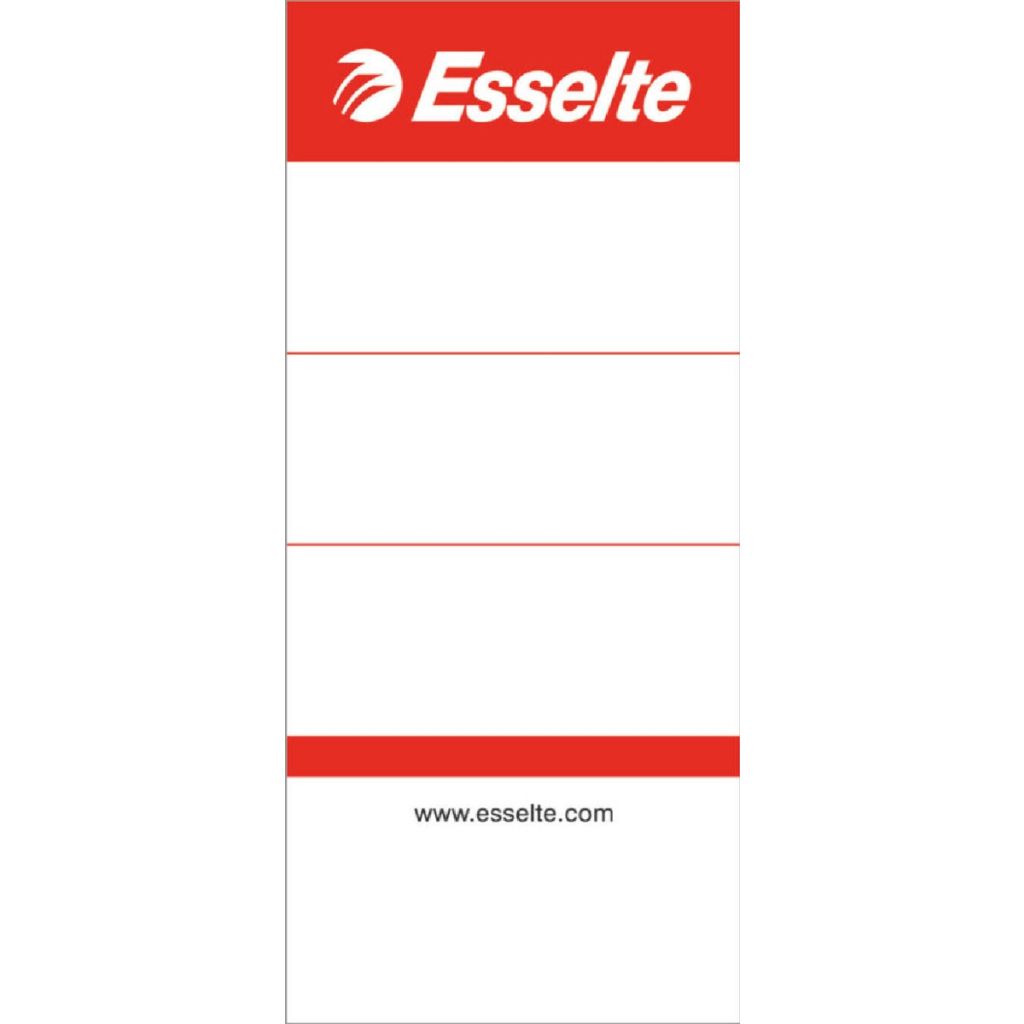 Esselte rygetiketter 75mm 100 stk 81082