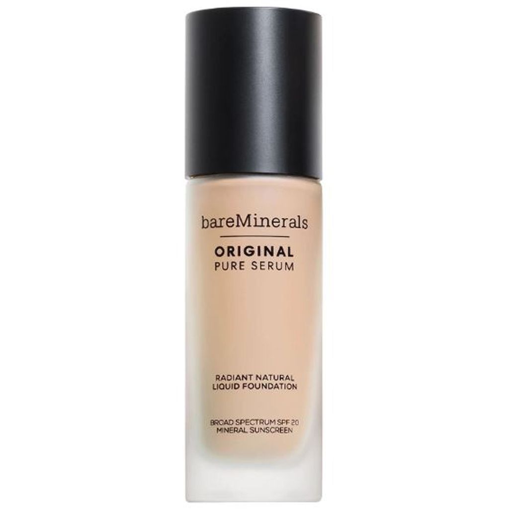 BareMinerals original pure serum radiant natural liquid foundation SPF20 1.5 fair cool 30ml