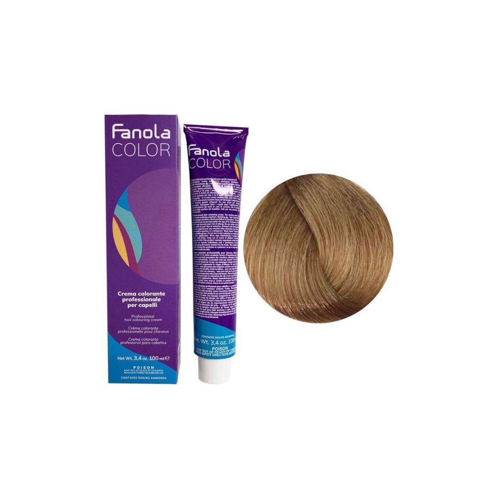 Fanola color professional hair colouring cream 9.0 very light blonde 100ml